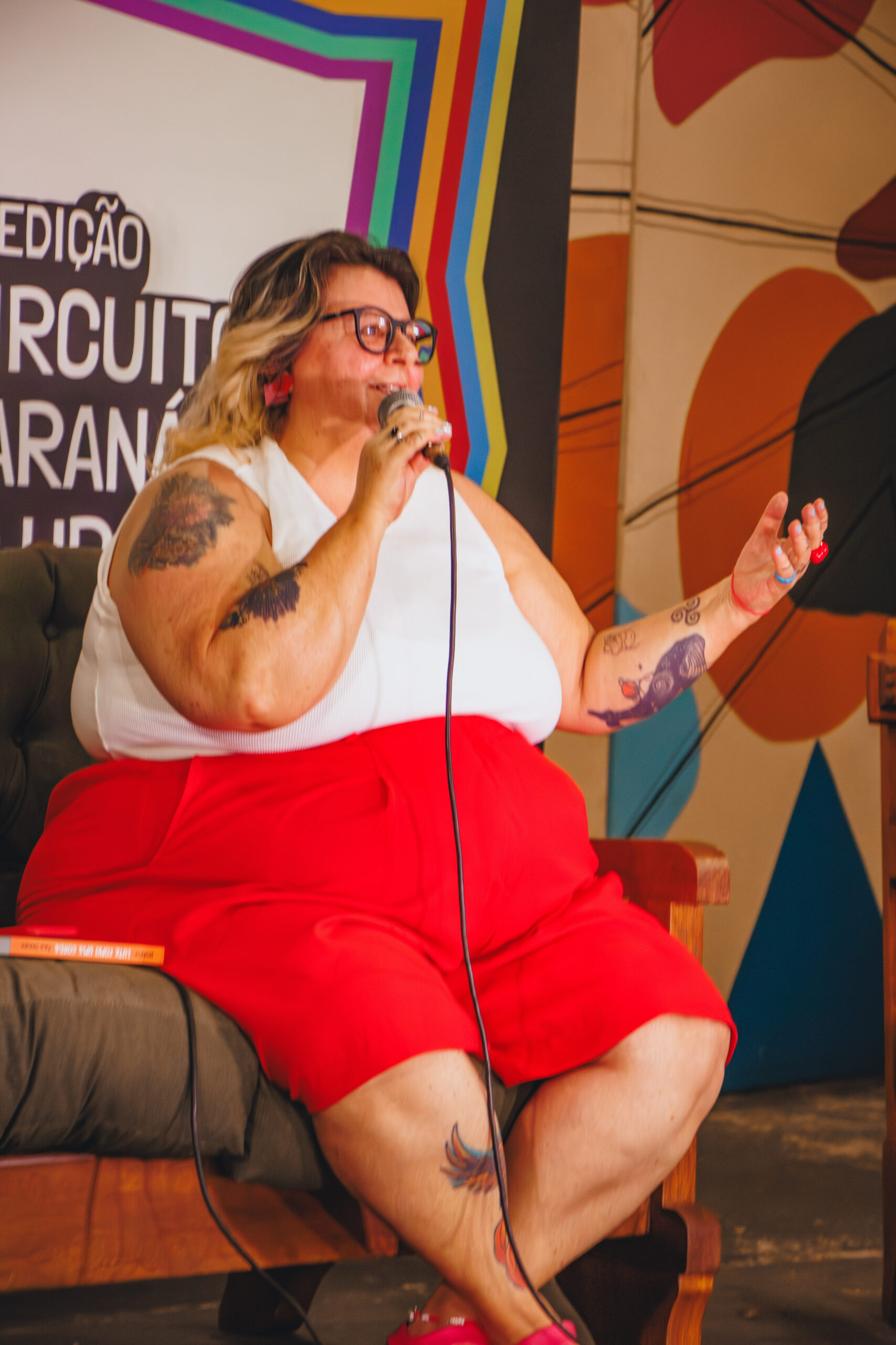 Malu Jimenez, ministrante do mini curso