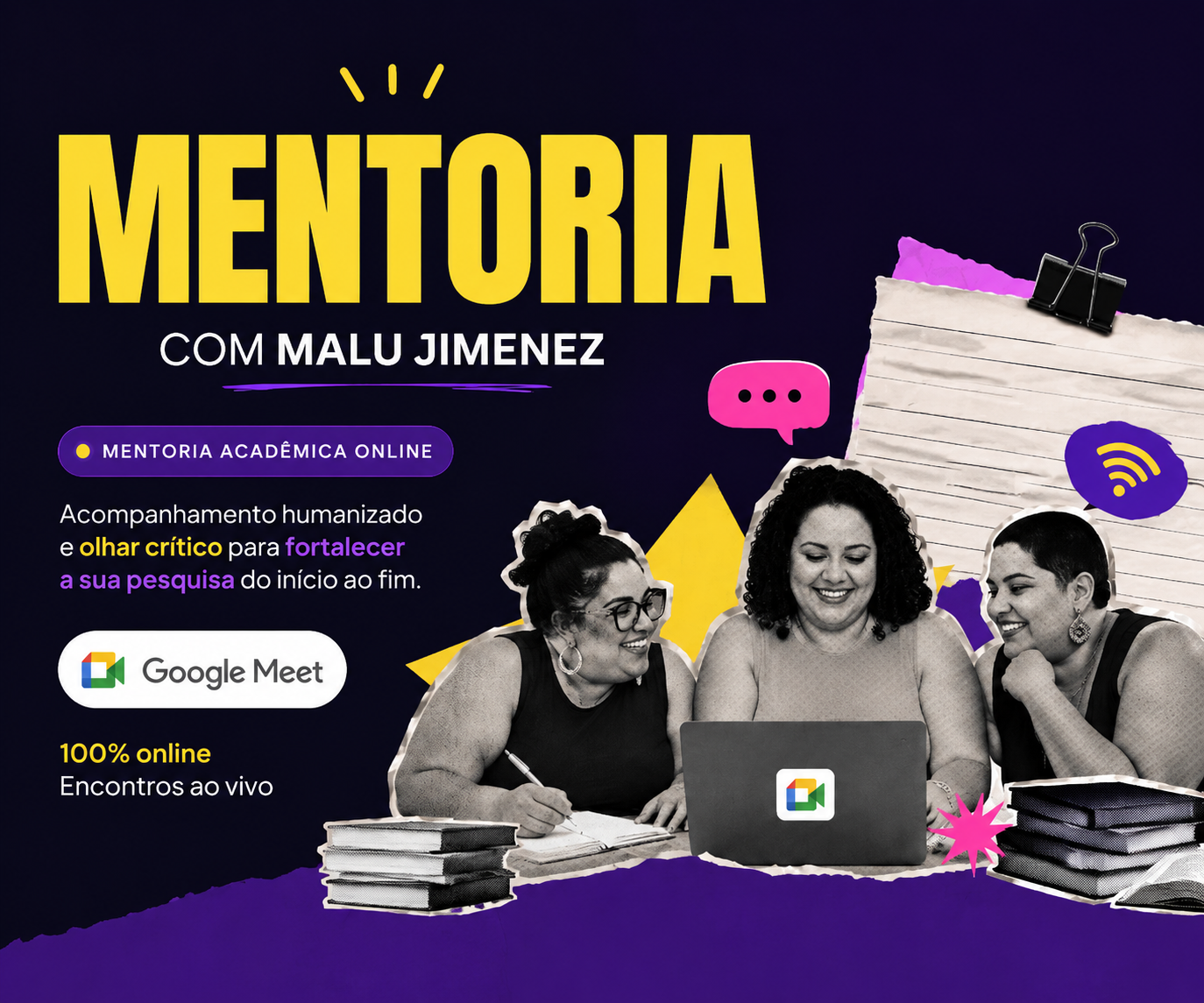 Mentoria Acadêmica Malu Jimenez